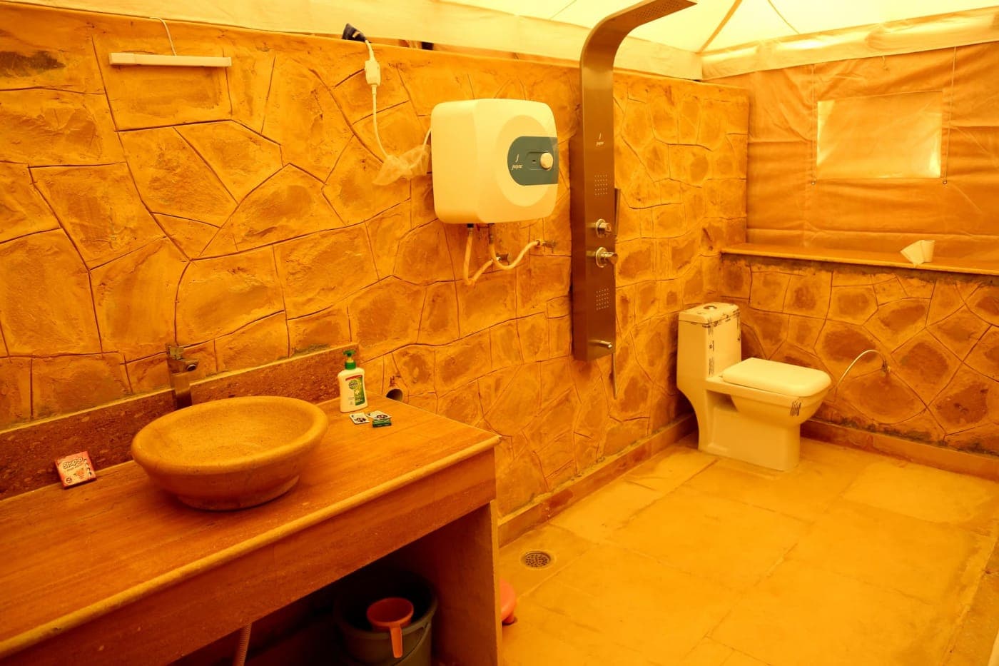 Luxurious Bathroom Photo of Exotic Luxury Camp in Jaisalmer